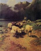 unknow artist Sheep 190 Sweden oil painting artist